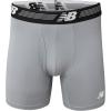 imageNew Balance Mens Performance Boxer Briefs with Fly Breathable Stretch Underwear Moisture Wicking Soft Waistband 3 PackBlackSteelGhost Camo