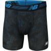 imageNew Balance Mens Performance Boxer Briefs with Fly Breathable Stretch Underwear Moisture Wicking Soft Waistband 3 PackBlackSteelGhost Camo