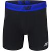 imageNew Balance Mens Performance Boxer Briefs with Fly Breathable Stretch Underwear Moisture Wicking Soft Waistband 3 PackBlackSteelPigment