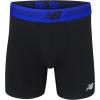 imageNew Balance Mens Performance Boxer Briefs with Fly Breathable Stretch Underwear Moisture Wicking Soft Waistband 3 PackBlackSteelPigment