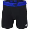 imageNew Balance Mens Performance Boxer Briefs with Fly Breathable Stretch Underwear Moisture Wicking Soft Waistband 3 PackBlackSteelPigment