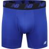 imageNew Balance Mens Performance Boxer Briefs with Fly Breathable Stretch Underwear Moisture Wicking Soft Waistband 3 PackCadetTeam RoyalRoyal