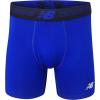 imageNew Balance Mens Performance Boxer Briefs with Fly Breathable Stretch Underwear Moisture Wicking Soft Waistband 3 PackCadetTeam RoyalRoyal
