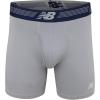 imageNew Balance Mens Performance Boxer Briefs with Fly Breathable Stretch Underwear Moisture Wicking Soft Waistband 3 PackPigmentSteelCamo