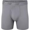 imageNew Balance Mens Performance Boxer Briefs with Fly Breathable Stretch Underwear Moisture Wicking Soft Waistband 3 PackPink ZingPigmentSteel