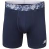 imageNew Balance Mens Performance Boxer Briefs with Fly Breathable Stretch Underwear Moisture Wicking Soft Waistband 3 PackPrintSteelPigment