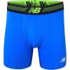 imageNew Balance Mens Performance Boxer Briefs with Fly Breathable Stretch Underwear Moisture Wicking Soft Waistband 3 PackTeam RoyalLeadBolt