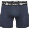 imageNew Balance Mens Premium Performance Boxer BriefBlackNavyOrangeBlackNavyArctic