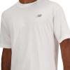 imageNew Balance Mens Sport Essentials Cotton TshirtWhite