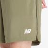 imageNew Balance Mens Sport Short 7quotDark Olivine