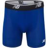 imageNew Balance Mens Ultra Soft Performance 6quot Boxer Briefs with No Fly 3 PackTeam RedPigmentTeam Royal