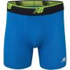 imageNew Balance Mens Ultra Soft Performance 6quot Boxer Briefs with No Fly 3 PackTeam RoyalHiliteBolt