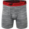 imageNew Balance Mens Ultra Soft Performance 6quot Boxer Briefs with No Fly 3 PackWoodgrain SteelBlackWoodgrain Steel
