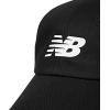 imageNew Balance Mens and Womens Classic 6 Panel HatAll Black