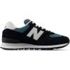 imageNew Balance UnisexAdult 574 V2 All Day SneakerBlackGrey Matter