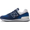 imageNew Balance UnisexAdult 574 V2 All Day SneakerBlackNavy