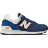 imageNew Balance UnisexAdult 574 V2 All Day SneakerBlackNavy