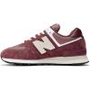 imageNew Balance UnisexAdult 574 V2 All Day SneakerMaroonGrey