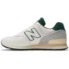 imageNew Balance UnisexAdult 574 V2 All Day SneakerWhiteGreen