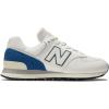 imageNew Balance UnisexAdult 574 V2 All Day SneakerWhiteRoyal Blue