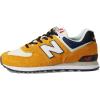 imageNew Balance UnisexAdult 574 V2 All Day SneakerYellowGrey