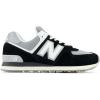 imageNew Balance UnisexAdult 574 V2 SneakerBlackWhite