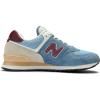 imageNew Balance UnisexAdult 574 V2 SneakerShoreline BlueStillwater