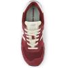 imageNew Balance UnisexAdult 574 V2 Varsity Suede SneakerClassic CrimsonWhiteAngora