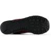 imageNew Balance UnisexAdult 574 V2 Varsity Suede SneakerClassic CrimsonWhiteAngora