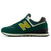 imageNew Balance UnisexAdult 574 V2 Varsity Suede SneakerMarsh GreenMarshlandNew Spruce