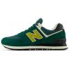 imageNew Balance UnisexAdult 574 V2 Varsity Suede SneakerMarsh GreenMarshlandNew Spruce