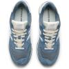 imageNew Balance UnisexAdult 574 V2 Varsity Suede SneakerVintage IndigoWhiteAngora