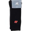 imageNew Balance UnisexAdults Mens and Womens Organic Cotton Crew Socks3 PairsArch SupportBlack Patch Logo