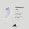 imageNew Balance UnisexAdults Mens and Womens Performance Cushioned Ankle Socks6 PairsMoisture WickingWhite