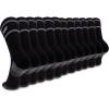 imageNew Balance UnisexAdults Mens and Womens Performance Cushioned Crew Socks6 ampamp 12 PairsMoisture WickingBlack 12 Pairs