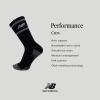 imageNew Balance UnisexAdults Mens and Womens Performance Cushioned Crew Socks6 ampamp 12 PairsMoisture WickingBlack 12 Pairs