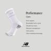 imageNew Balance UnisexAdults Mens and Womens Performance Cushioned Crew Socks6 ampamp 12 PairsMoisture WickingWhite 6 Pairs
