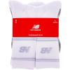 imageNew Balance UnisexAdults Mens and Womens Performance Cushioned Crew Socks6 ampamp 12 PairsMoisture WickingWhite 6 Pairs