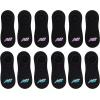 imageNew Balance UnisexAdults Mens and Womens Performance Cushioned Liner Socks6 ampamp 12 PairsMoisture WickingBlack 12 Pairs