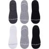 imageNew Balance UnisexAdults Mens and Womens Performance Cushioned Liner Socks6 ampamp 12 PairsMoisture WickingBlack Assorted 6 Pairs
