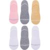 imageNew Balance UnisexAdults Mens and Womens Performance Cushioned Liner Socks6 ampamp 12 PairsMoisture WickingGrey Assorted 6 Pairs