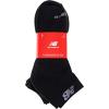 imageNew Balance UnisexAdults Mens and Womens Performance Cushioned Low Cut Socks6 ampamp 12 PairsMoisture WickingBlack 6 Pairs
