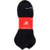 imageNew Balance UnisexAdults Mens and Womens Performance Cushioned No Show Socks6 ampamp 12 PairsMoisture WickingBlack 6 Pairs