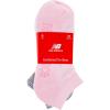imageNew Balance UnisexAdults Mens and Womens Performance Cushioned No Show Socks6 ampamp 12 PairsMoisture WickingGrey Assorted 6 Pairs