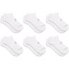 imageNew Balance UnisexAdults Mens and Womens Performance Cushioned No Show Socks6 ampamp 12 PairsMoisture WickingWhite 6 Pairs