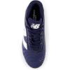 imageNew Balance UnisexChild 4040 V7 RubberMolded Baseball ShoeTeam NavyOptic White