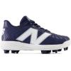 imageNew Balance UnisexChild 4040 V7 RubberMolded Baseball ShoeTeam NavyOptic White