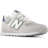 imageNew Balance UnisexChild 574 V1 Essentials Comfort Laceup SneakerBrighton GreyNb Navy