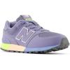 imageNew Balance UnisexChild 574 V1 Midsole Laceup SneakerAstral PurpleClear Yellow