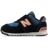 imageNew Balance UnisexChild 574 V1 Season Newb Hook and Loop SneakerBlackOmega Pink